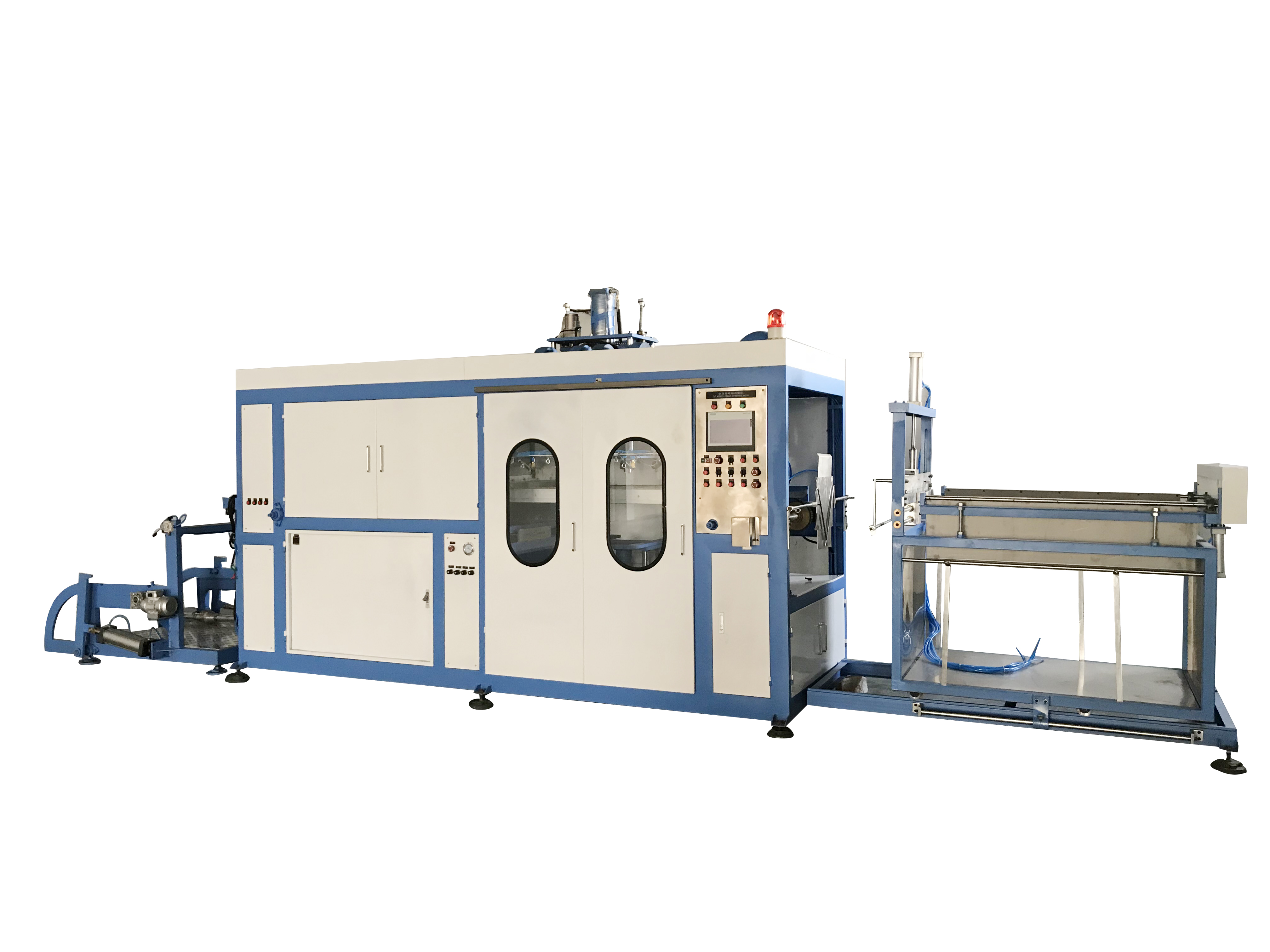 HYX-1350全電腦控制PET電子托盤自動(dòng)真空熱成型機(jī)